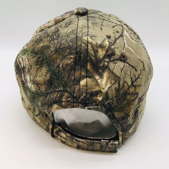 Ducks Unlimited RealTree Camouflage Hat Outdoor Cap StrapBack OSFM Camo Hunt Cap - Picture 6 of 11